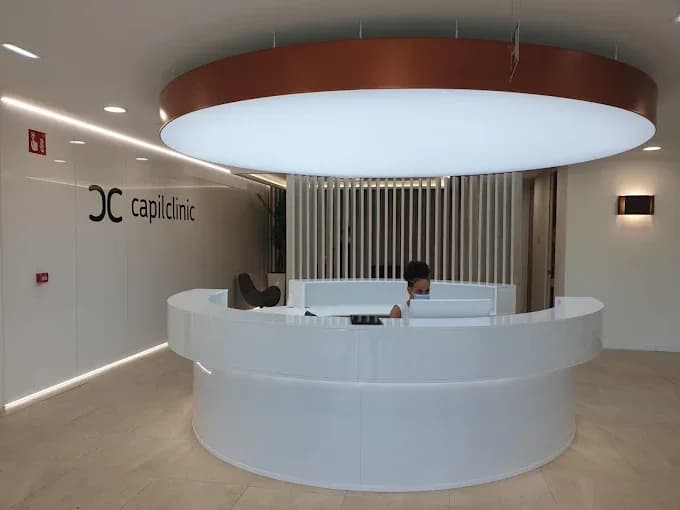 Recepción de Capilclinic